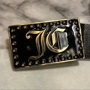 Juicy Couture | Accessories | Juicy Couture Black Studded Pu  display picture 1